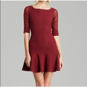 Elizabeth and James maroon dress, sz. 4